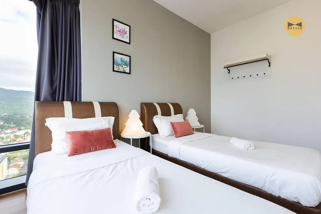 Spacious 3Br In Tropicana 218 At Central Location & Food Hunt Friendly George Town 0*,